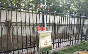 中外運天津空港綜合物流基地(脈沖圍欄案例) - 中出網(wǎng)-智能出入口與停車充電門戶