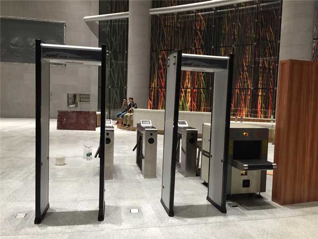 長(zhǎng)沙袁隆平水稻博物館安檢門(mén)案例 - 中出網(wǎng)-智能出入口與停車(chē)充電門(mén)戶(hù)