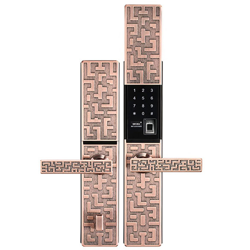 指紋鎖6605-紅古銅
