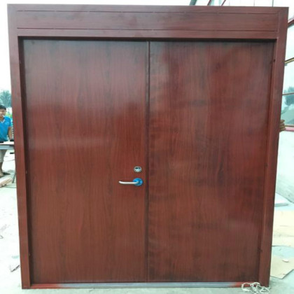 仿木紋鋼質(zhì)防火門