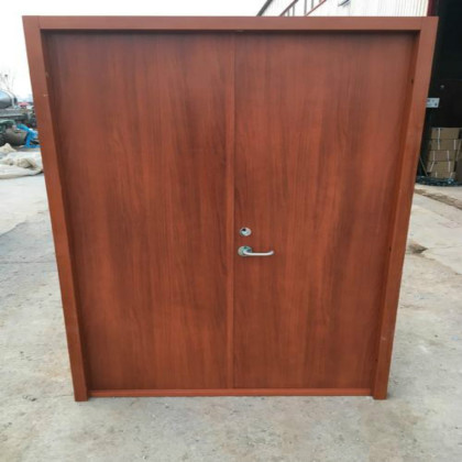 仿木紋鋼質(zhì)防火門(mén)