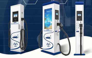 新能源電動汽車快充80KW直流充電樁