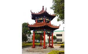 江蘇揚(yáng)州日興化工公司涼亭案例