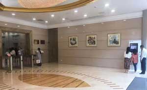 德生訪客機(jī)亮相廣晟大廈案例