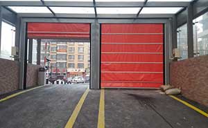 哈爾濱天悅國際快速門案例 - 中出網(wǎng)-智能出入口與停車充電門戶