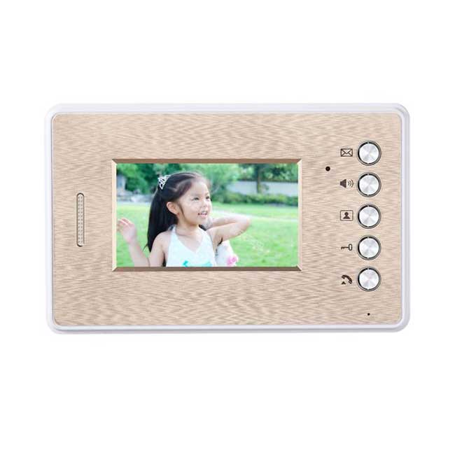 模擬4.3彩色可視分機(jī)(橫)