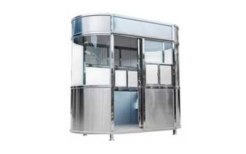 不銹鋼崗亭 - 橢圓不銹鋼崗亭