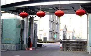 中組部萬壽寺賓館伸縮門案例