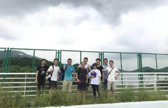 先頭部隊(duì)登頂合照