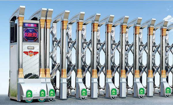 感恩綠都王城里選擇了洛陽(yáng)出安智能電動(dòng)伸縮門