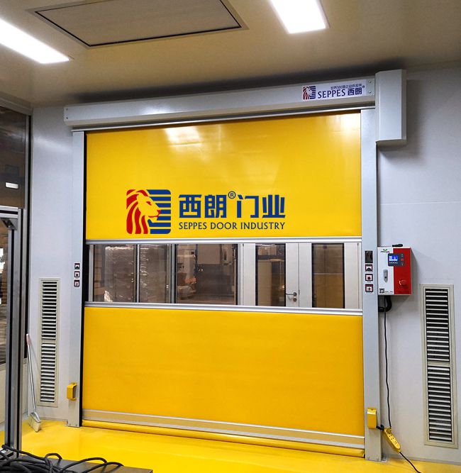 張家港電動感應(yīng)帆布卷簾門