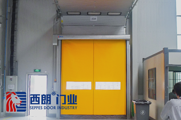 南京成品感應(yīng)電動快速軟簾卷門