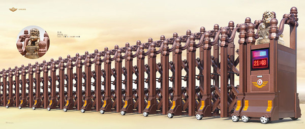 開(kāi)封出安智能伸縮門(mén)在綠都上河城的工程驗(yàn)收