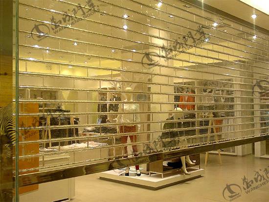 渭南出安智能卷簾門(mén)安裝在信達(dá)峯墅