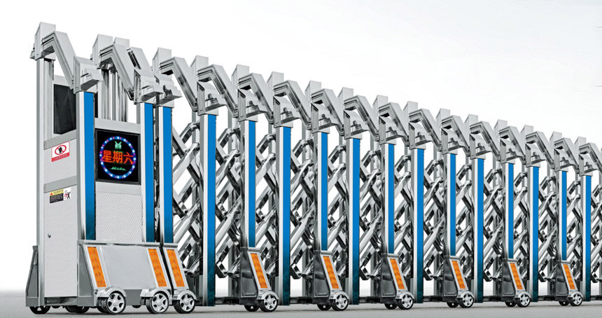 熱烈祝賀阜陽出安智能電動伸縮門進駐天英寶鼎花苑