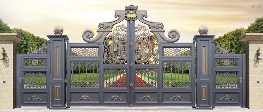 熱烈祝賀六安出安智能鋁藝大門進(jìn)駐一品尚都