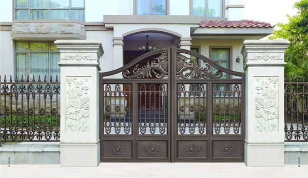 慶賀武威出安智能別墅大門進駐武威天一外灘