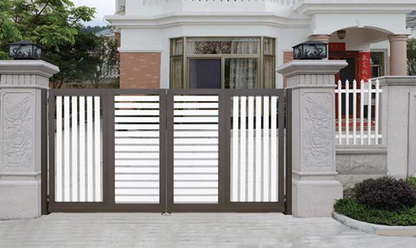 慶賀隴南出安智能別墅大門進駐隴南恒順江山悅